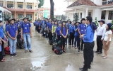 Đoàn Trường Đại học Thủ Dầu Một ra quân chiến dịch Thanh niên tình nguyện hè năm 2014