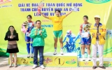 Kết quả chặng 4 giải xe đạp nữ An Giang toàn quốc mở rộng năm 2014: Nguyễn Thị Thật quá mạnh!