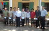 13 ngư dân bị Trung Quốc bắt giữ đã về đến Quảng Bình