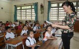 Trường tiểu học Bình Chuẩn: Tựu trường sớm