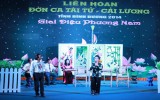 Binh Duong province Don Ca Tai Tu – Cai Luong Festival 2014