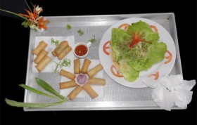 Thơm giòn chả giò ốc
