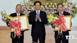 Former Deputy PMs Truong Vinh Trong, Pham Gia Khiem awarded Ho Chi Minh Order