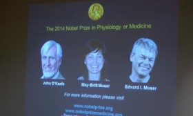 三位科学家分享２０１４年诺贝尔生理学或医学奖
