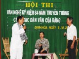 Phường Định Hòa, TP.TDM: Tổ chức văn nghệ kỷ niệm Ngày truyền thống công tác dân vận
