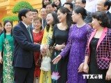 Chủ tịch nước gặp mặt 100 doanh nhân Việt Nam tiêu biểu
