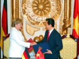 Mở trang mới trong quan hệ chiến lược Việt-Đức