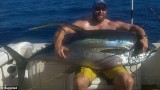 Ngư dân chinh phục thành công con cá ngừ vây vàng nặng 85kg