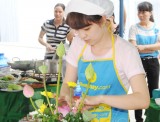 Liên đoàn Lao động huyện Bắc Tân Uyên: Tổ chức hội thi nấu ăn, cắm hoa