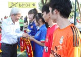 29 đội bóng tham dự Giải bóng đá cúp sinh viên đại học Thủ Dầu Một