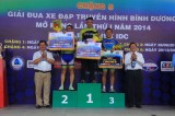 Kết thúc vòng 5 giải xe đạp Truyền hình Bình Dương mở rộng tranh cúp Becamex IDC 2014: Võ Ngọc Minh (Dinamo Đồng Nai) đoạt cú đúp giải thưởng