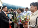 Thủ tướng Nguyễn Tấn Dũng bắt đầu chuyến thăm chính thức Ấn Độ