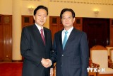 Thủ tướng tiếp cựu Thủ tướng Nhật Bản Yukio Hatoyama