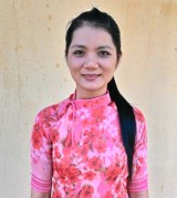 Cô giáo Bùi Thị Thương: Hết lòng vì học sinh thân yêu