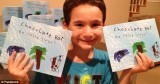 Cậu bé 7 tuổi viết sách, thu gần 1 triệu USD giúp bạn chữa bệnh