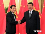 Chủ tịch nước gặp Chủ tịch Trung Quốc bên lề Hội nghị APEC