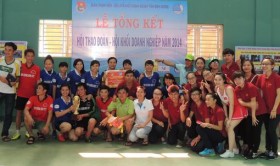 Trao 39 giải hội thao Đoàn, Hội khối Doanh nghiệp năm 2014