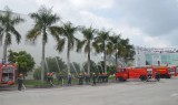Bàu Bàng: Tổ chức diễn tập chữa cháy và cứu hộ cứu nạn