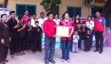Hội Chữ thập đỏ tỉnh: Tặng quà cơ sở Bảo trợ xã hội từ thiện Ngọc Quý