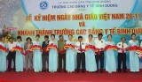 Trường Cao đẳng y tế Bình Dương kỷ niệm ngày Nhà giáo Việt Nam và khánh thành trụ sở giai đoạn 1