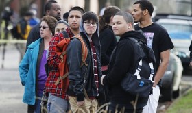 Three teens, man shot outside Portland, Oregon, high school