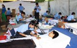 Huyện Phú Giáo: 250 người tham gia hiến máu đợt 5-2014