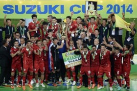 2014年东南亚男足锦标赛：泰国队总比分4比3获得冠军