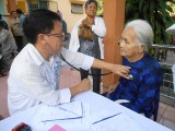 More than 650 poor persons and policy beneficiaries receiving healthcare