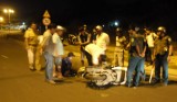 Xe bồn va chạm với xe máy, một người bị thương nặng