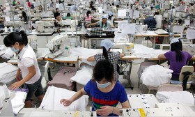 Dệt may, da giày hút vốn ngoại trong tháng đầu năm