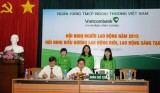 Vietcombank Bình Dương tổ chức hội nghị người lao động