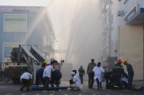 TX.Tân Uyên: Diễn tập phối hợp chữa cháy và cứu nạn cứu hộ nhiều lực lượng