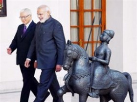 Singaporean President visits India