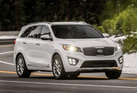 Kia Sorento mới đạt điểm an toàn hàng đầu