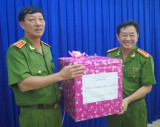 Delegation of General Police Department, Ministry of Public Security visit Binh Duong province