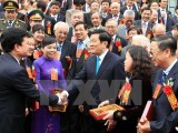 Chủ tịch nước Trương Tấn Sang gặp mặt thầy thuốc tiêu biểu toàn quốc
