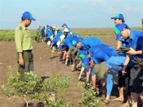 越南在各有关气候变化的政策一直以人为中心