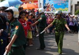 Công tác giữ gìn an ninh trật tự cho lễ hội chùa Bà được bảo đảm