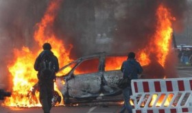 Dozens injured in anti-ECB riots