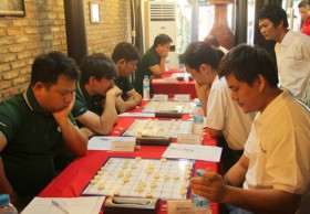2015年全国各俱乐部象棋锦标赛：平阳队与中部星星俱乐部角逐