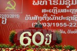 Míttinh kỷ niệm 60 năm thành lập Đảng Nhân dân Cách mạng Lào