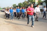 700 người tham gia Ngày chạy Olympic phường Thuận Giao