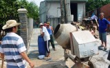Xã Tam Lập, Phú Giáo: Nhân dân đóng góp bê tông hóa tuyến đường giao thông nông thôn