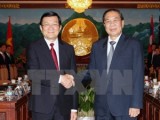 State President meets with top Lao leader