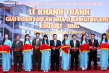 Khánh thành giai đoạn 1, động thổ giai đoạn 2 khu nhà ở xã hội Becamex  Việt - Sing