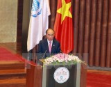 Chủ tịch Quốc hội Nguyễn Sinh Hùng phát biểu khai mạc IPU-132