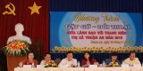 Thuan An town leadership meet and talk to the youth