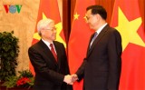 Party chief meets Chinese Premier, NPC Chairman