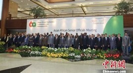Asian-Africa development meeting kicks off in Indonesia