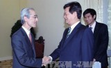 Thủ tướng Nguyễn Tấn Dũng tiếp Chủ tịch Ngân hàng Nhật Bản BTMU